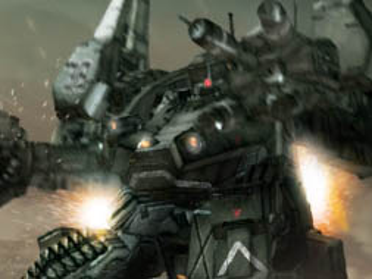 Armored Core: Verdict day screens show 20-mech battles